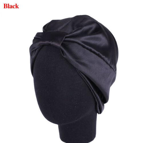 Women Silk Sleeping Cap-WF01077-Veeddydropshipping