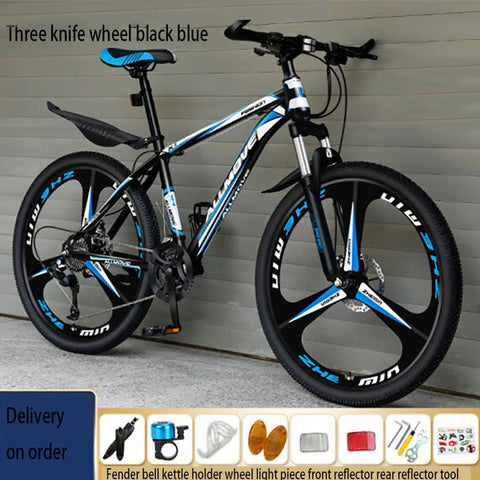 Mountain Biking Bicycle Adult Male Teen Female Variable Speed Trail Double -OS01015-Veeddydropshipping