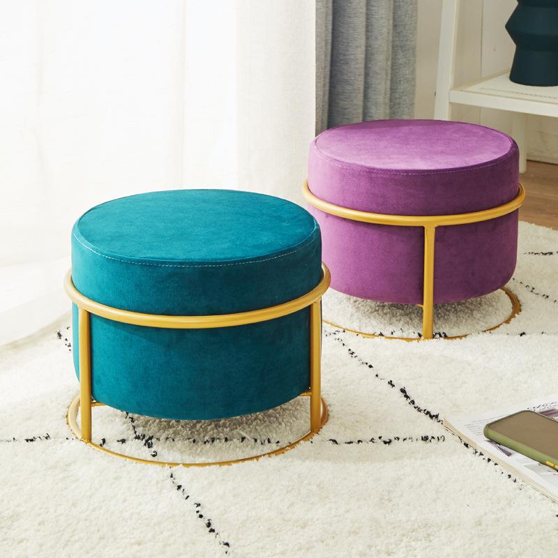 Nordic Luxury Living Room Stool-HA01697-Veeddydropshipping