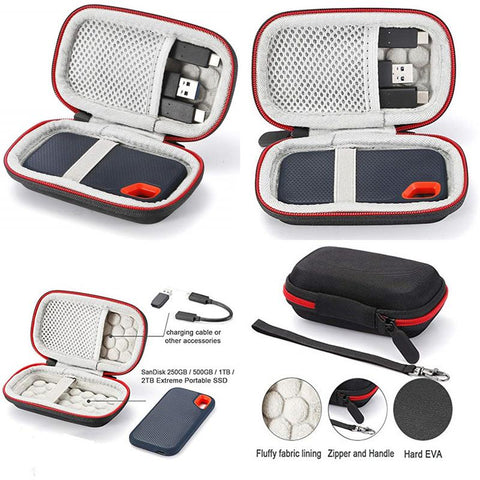 Hard Carry Case Zipper Storage Bags-HA00803-Veeddydropshipping
