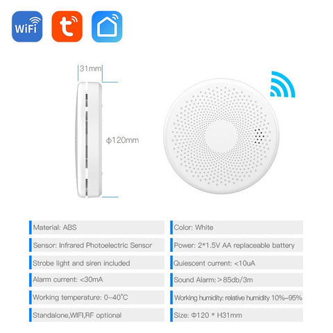 Smoke Detector Sensor Carbon    CO00614-Veeddydropshipping
