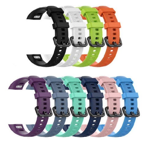 Silikon Bilek Wrist Strap For Huawei Honor Band 5 Standard Smart Wristband -CE00773-Veeddydropshipping