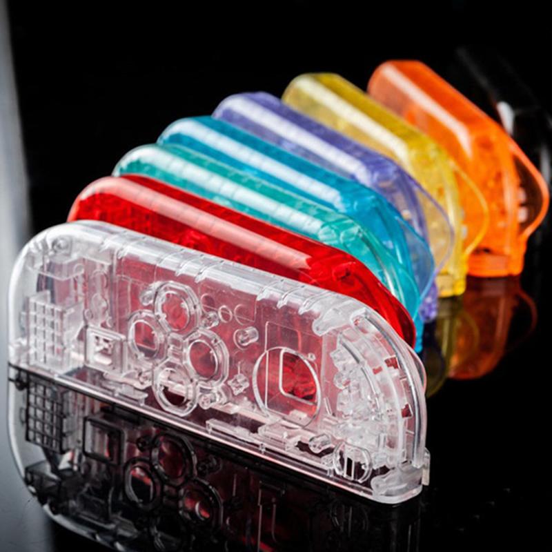 Switch Gamepad Replacement Case Clear Transparent Shell Cover -CE01367-Veeddydropshipping