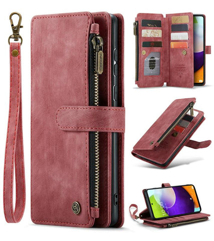 Wallet Case for Samsung Galaxy S22 Ultra S21 FE S20 S10 Plus-PA00203-Veeddydropshipping