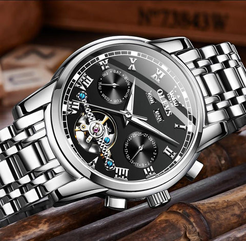 Watches for Men Luxury Automatic Mechanical Waterproof -JW00607-Veeddydropshipping