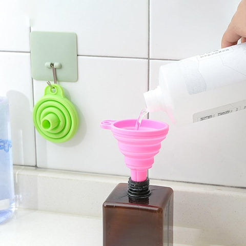 Household Collapsible Telescopic Funnel Kitchen Packaging-HA01333-Veeddydropshipping