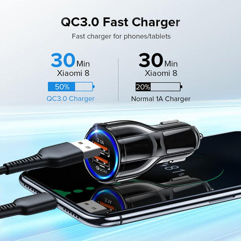 USB C Car Charger For Xiaomi Mi Poco M3-PA01145-Veeddydropshipping