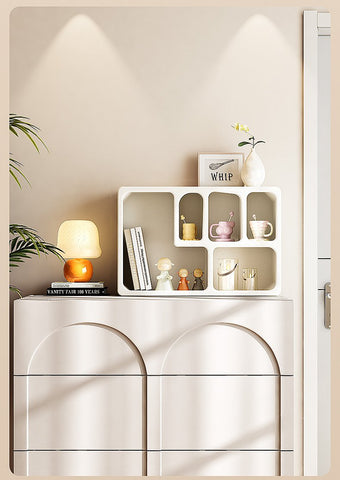 Desktop storage cabinet dust-proof water cup-HA00891-Veeddydropshipping
