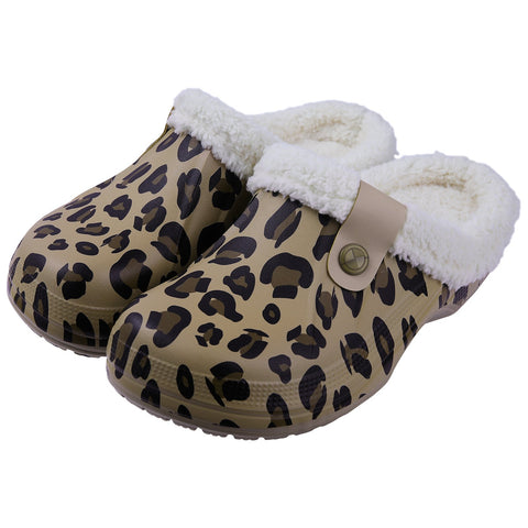 Shoes Soft Waterproof EVA Plush Slippers Female Clogs-BS01230-Veeddydropshipping