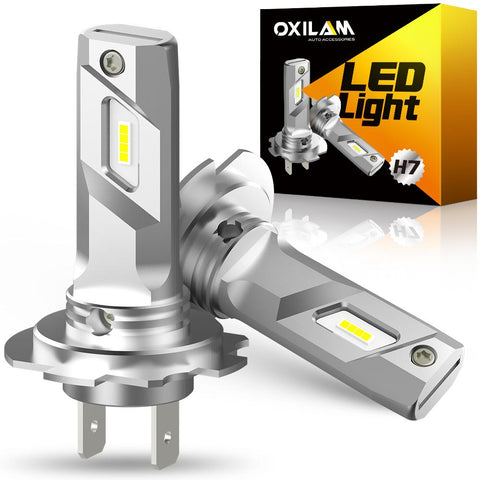 2Pcs H7 LED Headlight Fanless 2023 Car Light For VW Passat Golf 7 Polo-AM00024-Veeddydropshipping