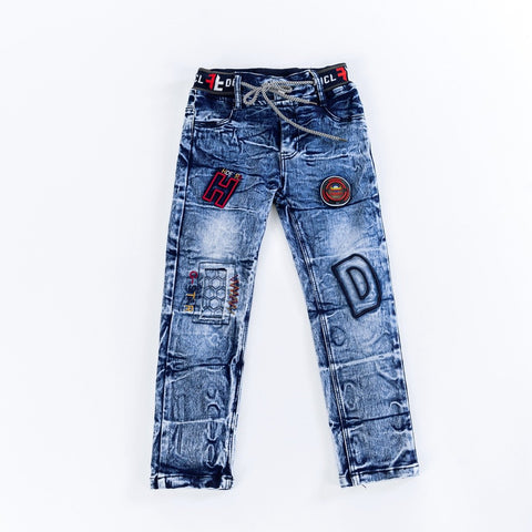 IENENS Autumn Boy&#39;s Jeans Clothes Kids Cowboy Pants Children Casual-TB01304-Veeddydropshipping