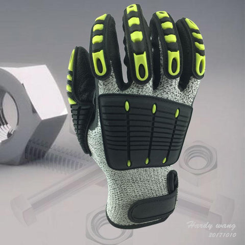 Protective Work Gloves  with Oil-proof Nitrile Dipped -CO00684-Veeddydropshipping
