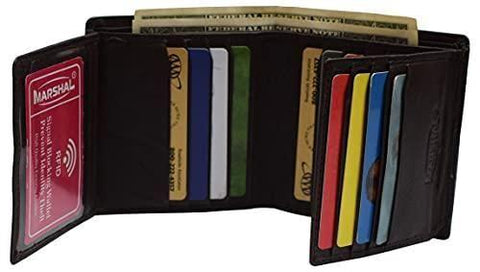 Men's Dual Credit Card ID Flap Bifold-MF00778-Veeddydropshipping