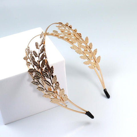 4 Colors Metal Headband Bridal Tiara Crown Fashion  -JW00550-Veeddydropshipping