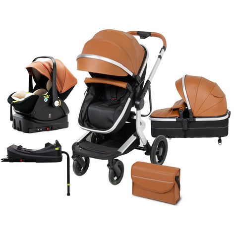 Multifunction 5-IN-1 Baby Stroller Portable Pram High Landscape Infant Cart Luxury-TB00350-Veeddydropshipping