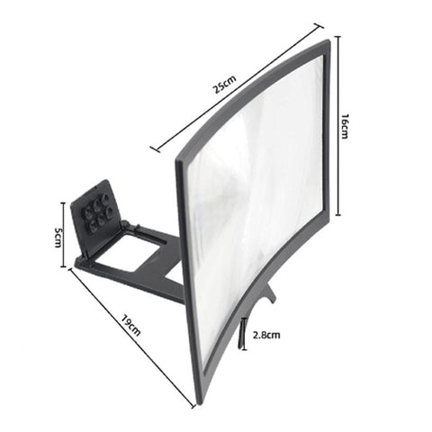 12&quot; HD Stend Enlarged Screen Mobile Phone Projection Phone Cinema Amplificatore Schermo-PA00750-Veeddydropshipping