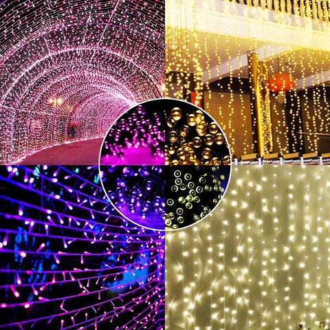 32m/22m/7m Solar Fairy Garden Lights Outdoor 300 LED Lighting-TI00851-Veeddydropshipping