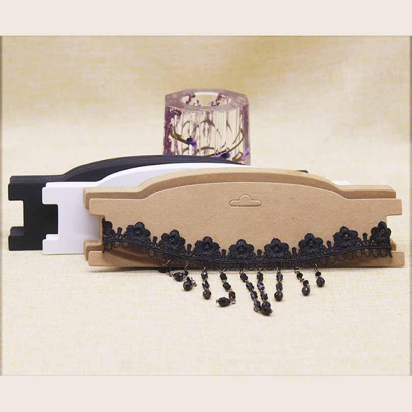 DIY Handmade jewelry headband  package tag card kraft blank -JW01690-Veeddydropshipping