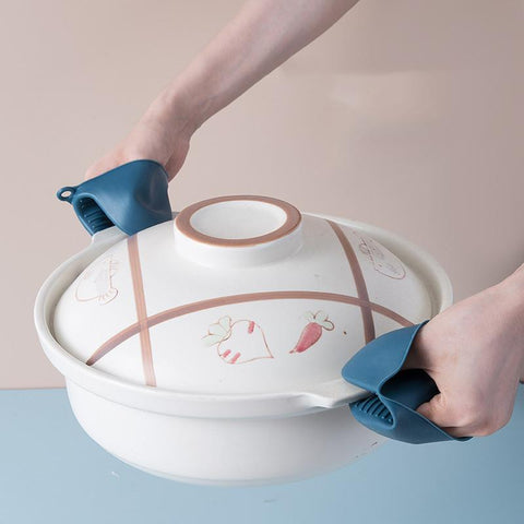 Anti Scalding Bowl Metal Clip Heat Resistant-HA01357-Veeddydropshipping