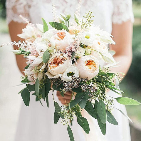 Artificial Flower Bouquet Holder Wedding Party-HA00769-Veeddydropshipping