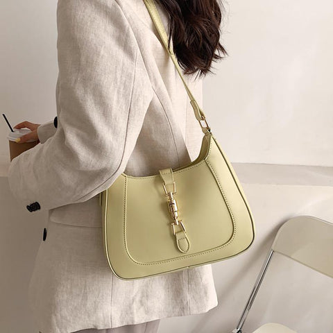 Side Bags For Women 2023 Trend Luxury Designer PU Leather Crescent-BS00107-Veeddydropshipping