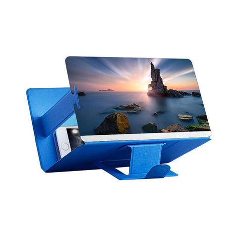 Magnifier for phone Universal 3D Screen HD Video Amplifier Magnifying Glass Stand Bracket-PA00761-Veeddydropshipping