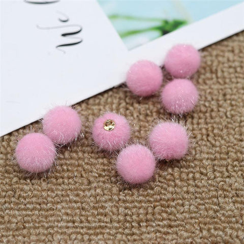Imitation Mink Hair Plush Balls DIY Craft Supplies-HA00061-Veeddydropshipping