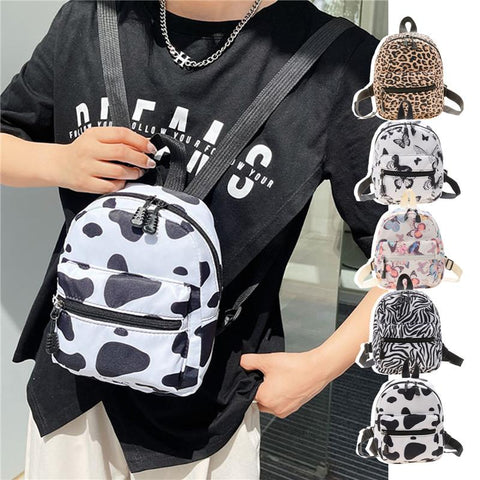 Small School Bags White milk Rucksack For Teen Girls Fashion-BS00303-Veeddydropshipping
