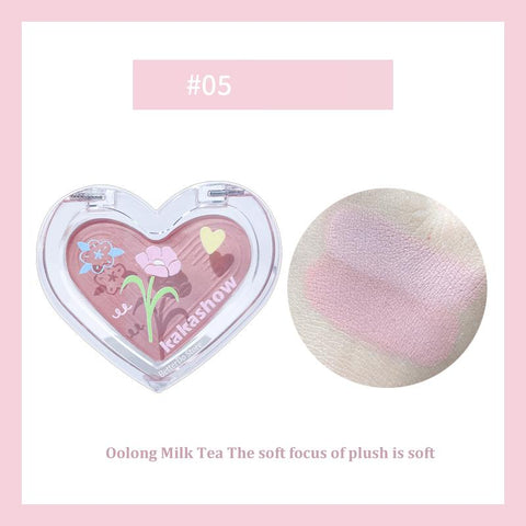 Gradient Blush Palette Cheek Silky Powder Matte-BH00718-Veeddydropshipping