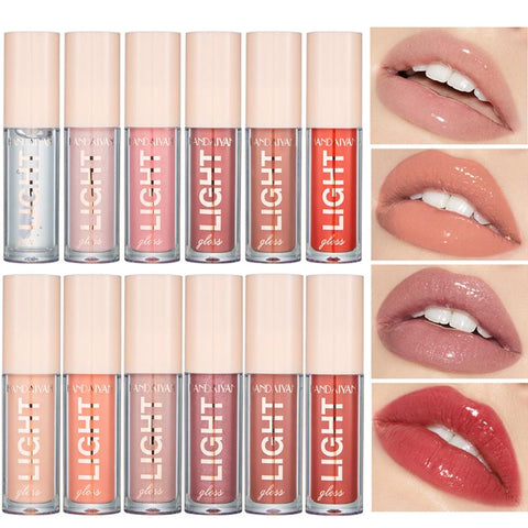 Mirror Pearl Lip Gloss Long Lasting Lipstick-BH00645-Veeddydropshipping