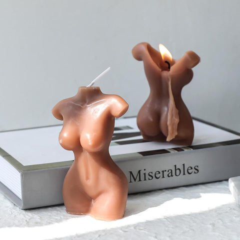 figured body candles Room decorative-HA00367-Veeddydropshipping
