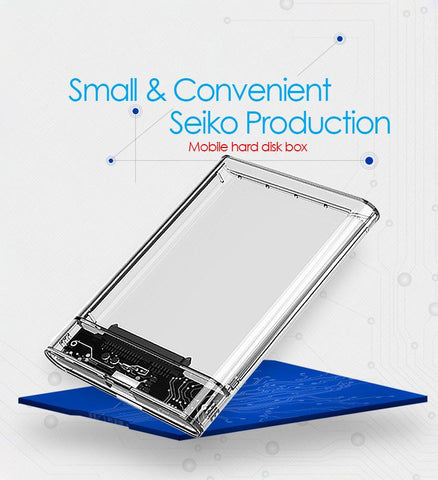 Hard Drive  transparent Mobile External Case-CO00932-Veeddydropshipping