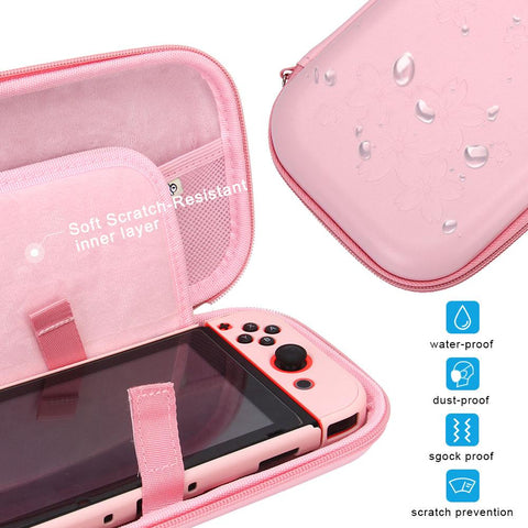 Blue Carry Case Accessories Storage Bag for Nintendos Switch Portable -CE01316-Veeddydropshipping
