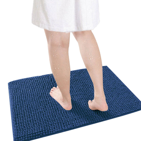 Non-Slip Shaggy Bath Mats Absorbent Shower Carpets-HA00572-Veeddydropshipping