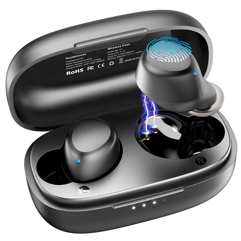 Wireless Earphones Mini , Bluetooth 5.3 Earbuds ,Smart Touch Control-Veeddydropshipping