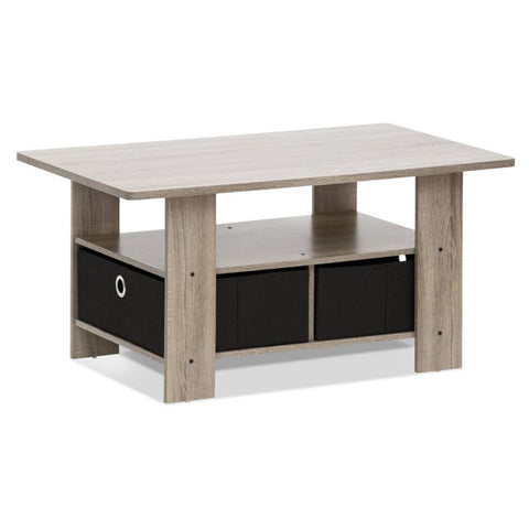 Andrey Coffee Table with Bin Drawer-HA01705-Veeddydropshipping