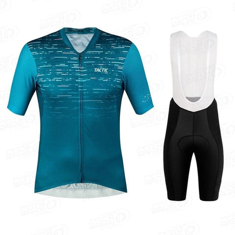 Buff Mountain Bike Team Cycling Jersey Set Men Summer Cycling Road Sport Short -OS01147-Veeddydropshipping