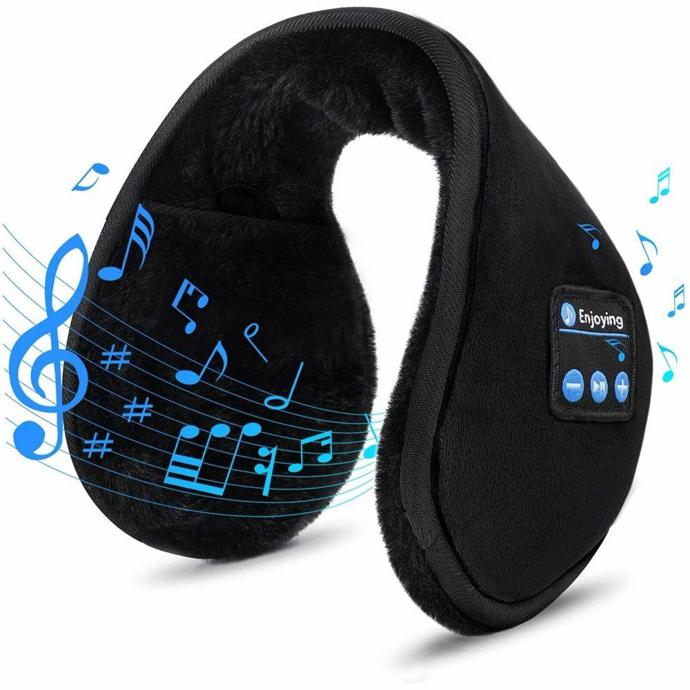 with Mic USB Charge Music Ear Warmer Outdoor-MF00843-Veeddydropshipping