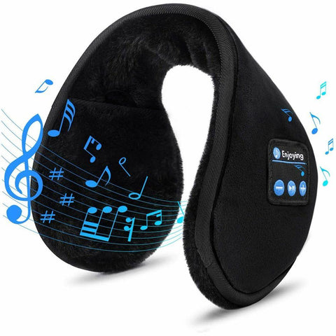 with Mic USB Charge Music Ear Warmer Outdoor-MF00843-Veeddydropshipping