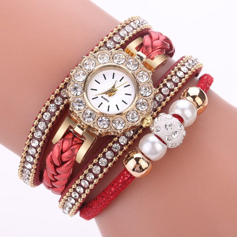Luxury Watches For Women Pearls Dress Creative Watches-JW00932-Veeddydropshipping