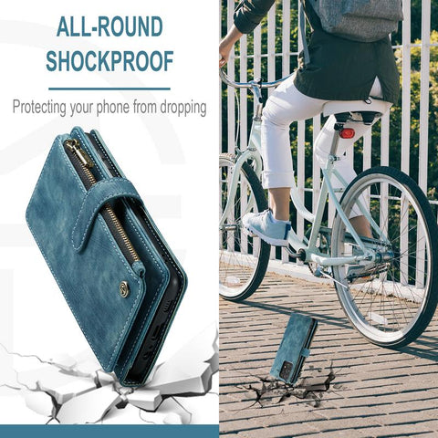 Wallet Case for Samsung Galaxy S22 Ultra S21 FE S20 S10 Plus-PA00203-Veeddydropshipping