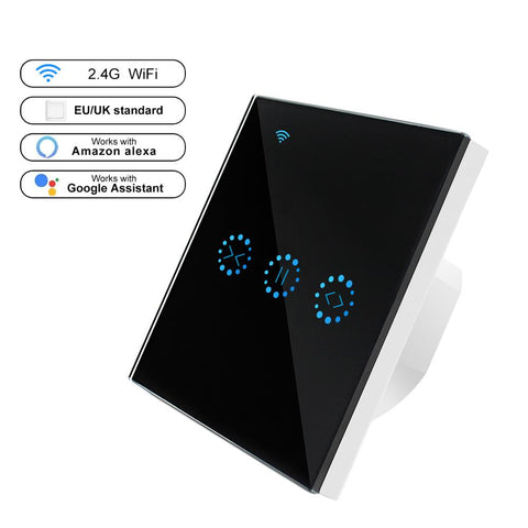 WiFi Roller Shutter Switch WiFi Curtain Blinds Touch Switch Control Garage Door-TI01079-Veeddydropshipping