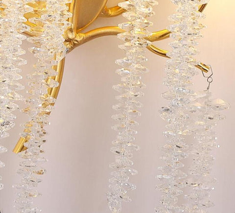 Crystal wall lamp bedside lighting modern-TI00460-Veeddydropshipping