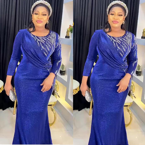 Evening Dresses Women Plus Size African Dress-WF01507-Veeddydropshipping