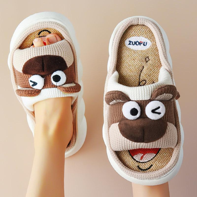 Shoes Funny Animals Thick Sole Shoes Girls-BS01171-Veeddydropshipping