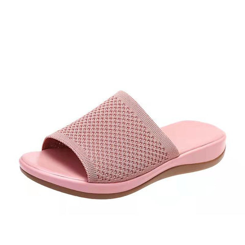 Women Shoe Slip On Breathable Sandals Ladies Slipper Elegant-BS00867-Veeddydropshipping