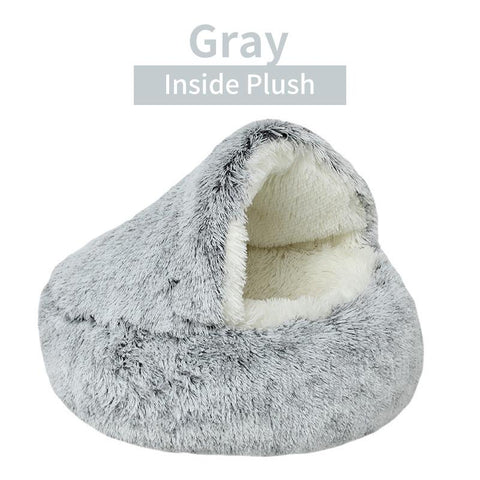 Pet Cat Bed Round Cat Cushion House-HA01972-Veeddydropshipping