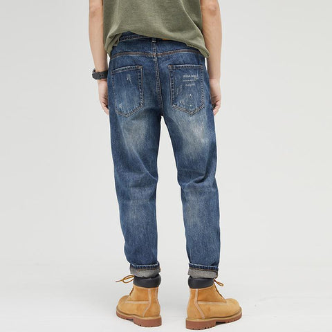Autumn Mens Casual Cotton Long Pants-MF00535-Veeddydropshipping