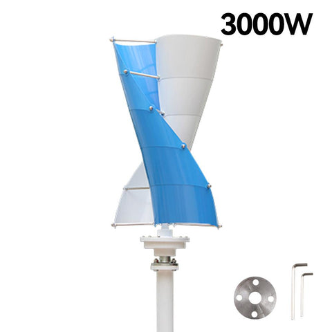 Spiral Wind Vertical Turbine Generators Alternative-TI00672-Veeddydropshipping