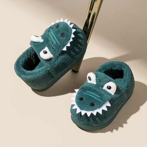 Non-slip Children Home Slippers Baby Warm Cotton Indoor Shoes-TB00184-Veeddydropshipping